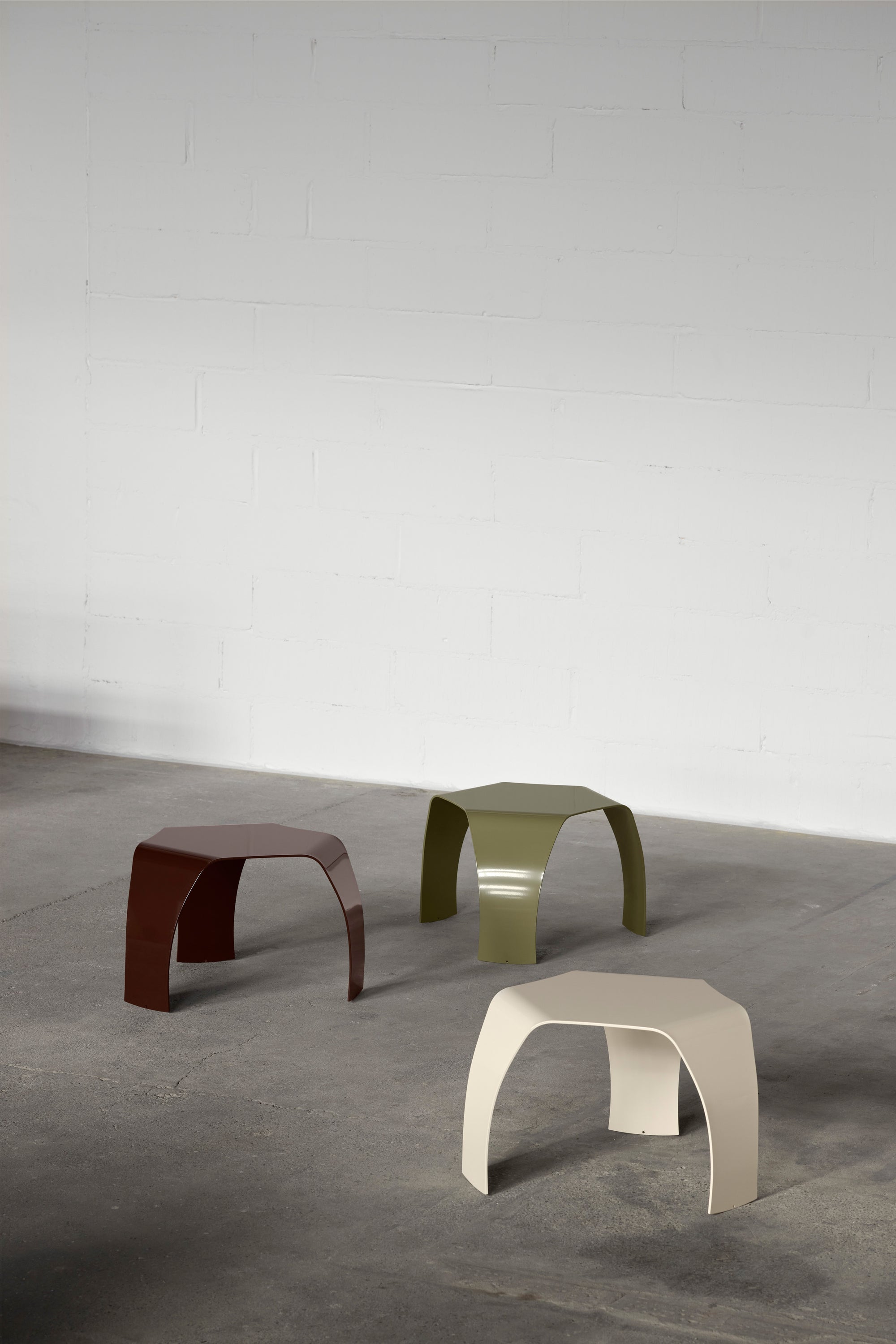 Metal Stool "Anja Camilla Alajdi Editions"